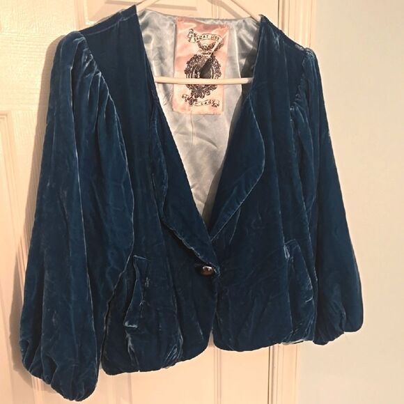 Blue Velvet Women's Jacket size small womens - Picture 1 of 5